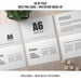Free Modern A6 Bi-Fold Invitation Card Mockup Psd