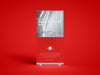 Free Modern Advertising Banner Roll-Up Mockup