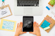 Free Modern Devices On Desk For Work Psd