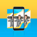 Free Modern Instagram Post Template With Smartphone Psd