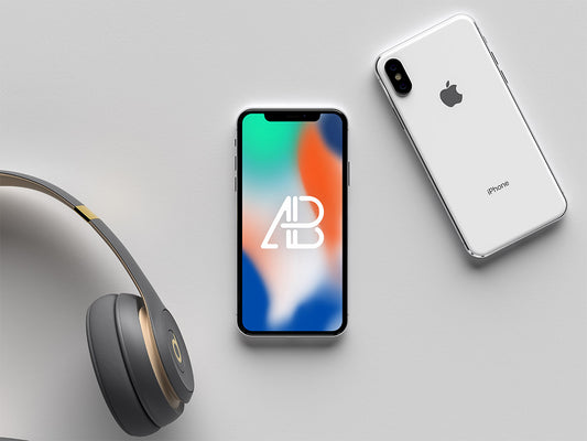Free Modern Iphone X Mockup Vol.2