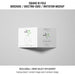 Free Modern Square Bi-Fold Brochure Or Greeting Card Mockup Psd
