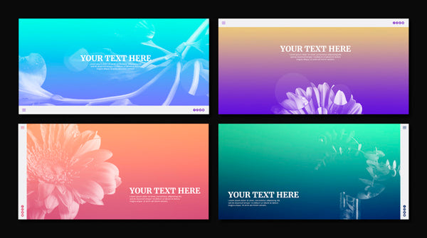 Free Modern Website Mockup Set Psd