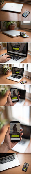 Free Moto G And Macbook Pro Photo Mockups