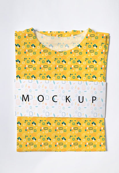 Free Multicolored Shirt Concept Mock-Up Psd