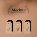 Free Natural Material Tags Mock-Up Psd
