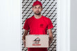 Free Non-Stop Delivery And Confident Guy Psd