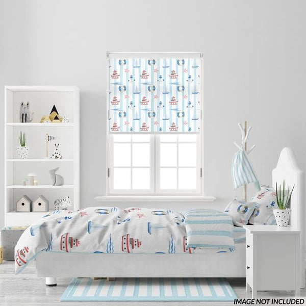 Free Nursery Semitransparent Roll Blinds And Bedding Psd