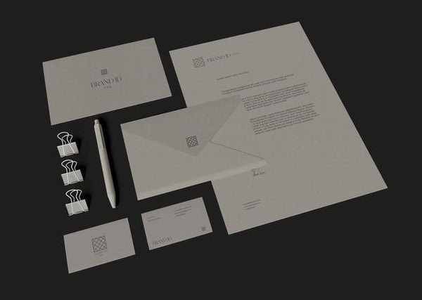 Free Office Stationery Mockup Psd