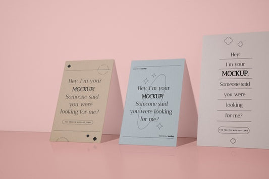 Free Office Stationery Paper Mock-Up Psd