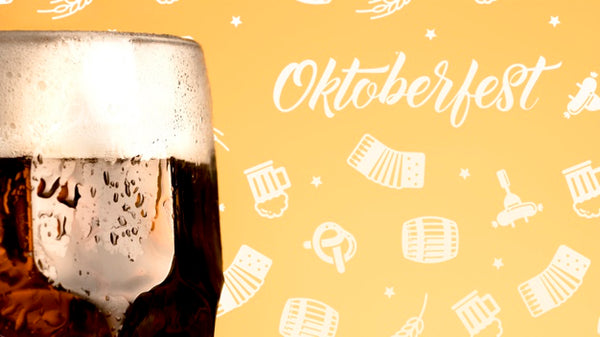 Free Oktoberfest Mug Of Beer With Foam Psd