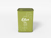 Free Olive Oil Metal Tin Can Mockup Psd