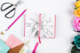Free Open Book Mockup In Pink Female Style Psd