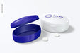 Free Oval Pills Box Mockup Psd