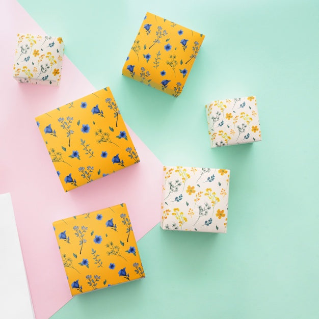 Free Packaging Mockup With Various Jewelry Boxes Psd
