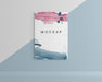 Free Painted Canvas Arrangement Flat Lay Psd