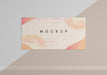 Free Painted Canvas Arrangement Top View Psd