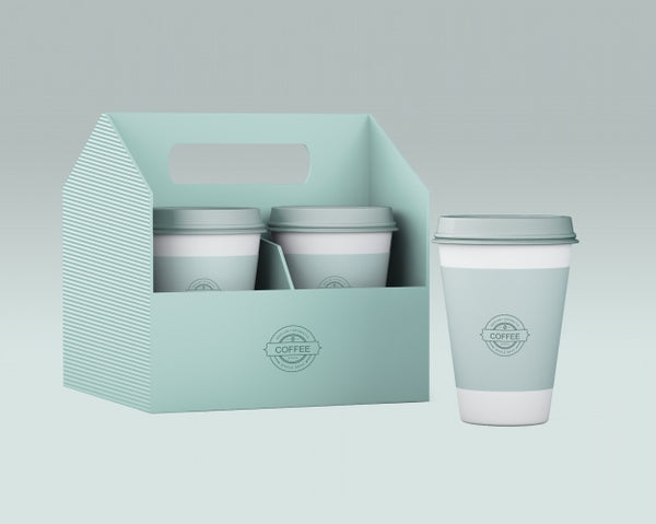 Free Paper Coffee Cup Mockup Psd