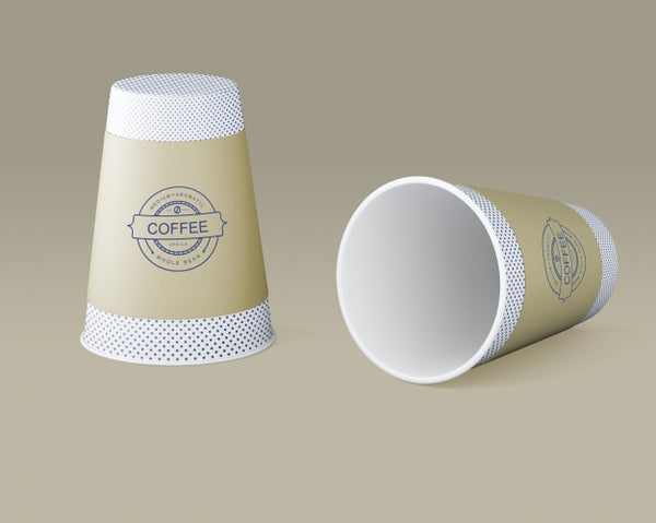 Free Paper Coffee Cup Mockup Psd