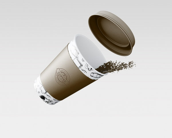 Free Paper Coffee Cup Mockup Psd