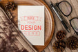 Free Paper Greeting Card Psd Mockup Psd