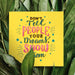 Free Paper Mockup With Nature Concept For Quotes Psd
