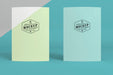 Free Paper Pop Concept Mock-Up Psd