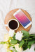 Free Peony Flower Mockup With Coffee And Smartphone Psd