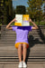 Free Person Reading Color Pop Magazine With Cover Mockup Psd