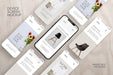 Free Phone And Screen - Ui Ux App Presentation Mockup Psd