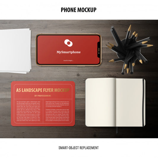 Free Phone Screen Mockup Psd
