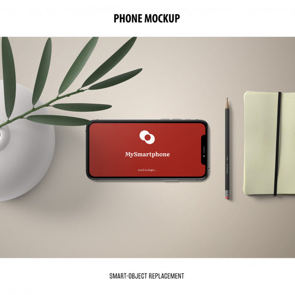 Free Phone Screen Mockup Psd