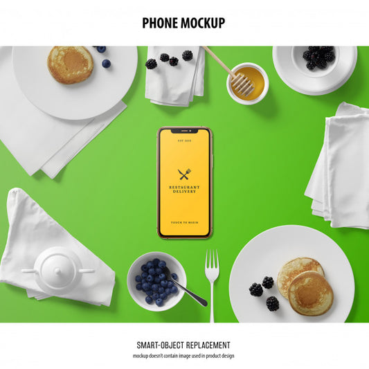 Free Phone Screen Mockup Psd