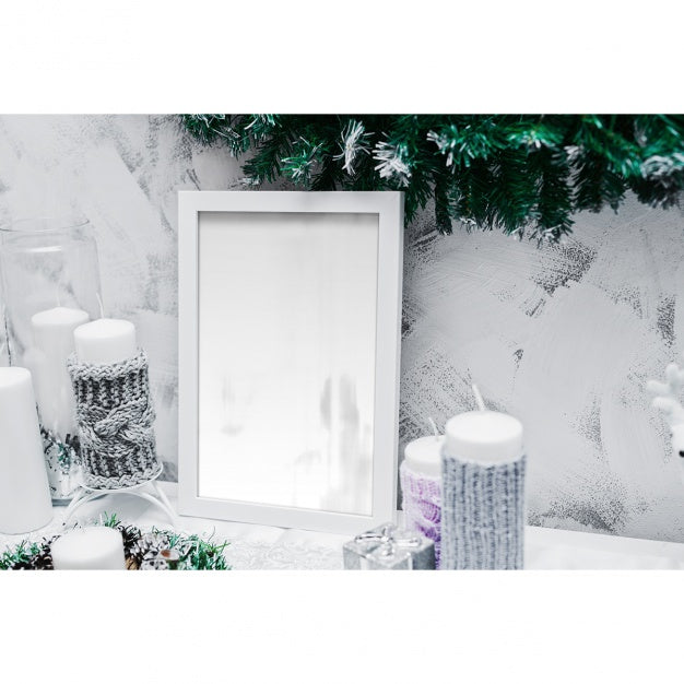 Free Photo Frame Mock Up Design Psd