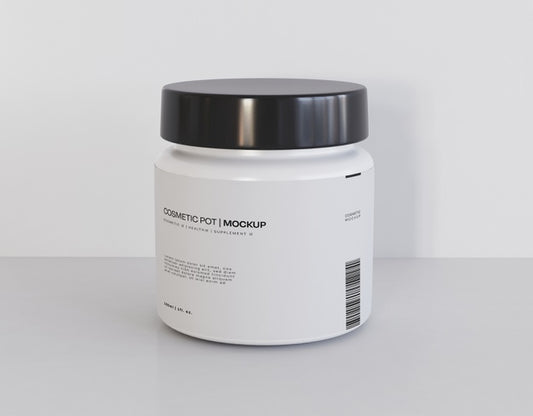Free Pill Bottle Mockup Psd