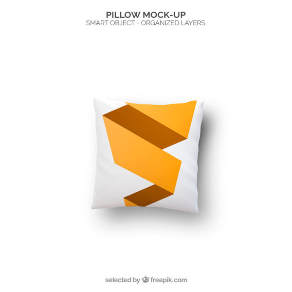 Free Pillow Mockup Psd
