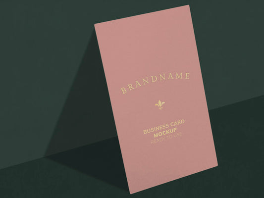 Free Pink Business Card Psd