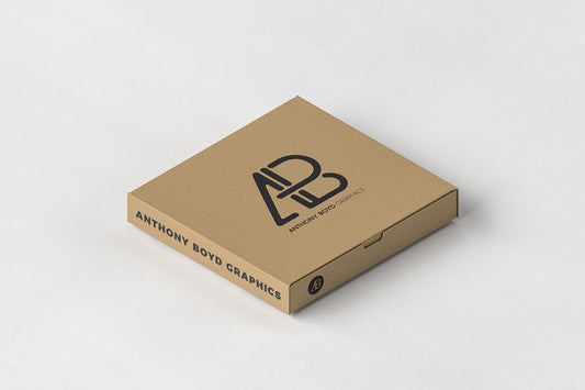 Free Pizza Box Packaging Mockup