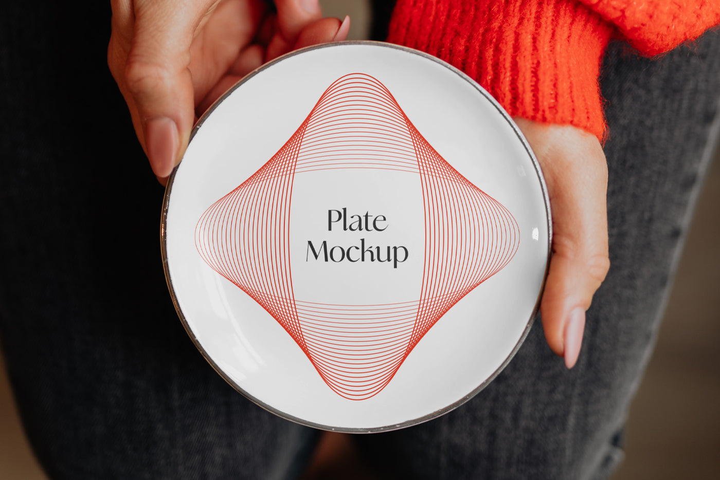 Free Plate Mockup