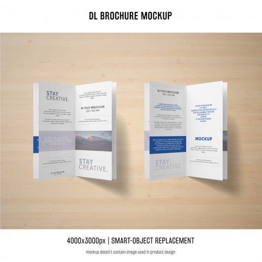 Free Portrait Dl Brochure Mockup Psd