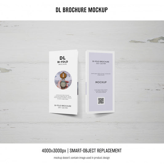 Free Portrait Dl Brochure Mockup Psd