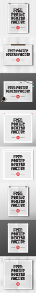 Free Poster Design Mockups