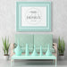 Free Poster Frame In Living Room Mockup Psd