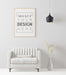 Free Poster Frame In Living Room Mockup Psd