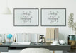 Free Poster Frame In Living Room Mockup Psd