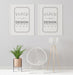 Free Poster Frame In Living Room Mockup Psd