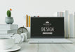 Free Poster Frame In Living Room Mockup Psd