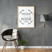 Free Poster Frame In Living Room Mockup Psd