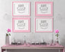 Free Poster Frame In Living Room Mockup Psd