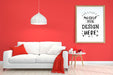 Free Poster Frame In Living Room Psd Mockup Psd
